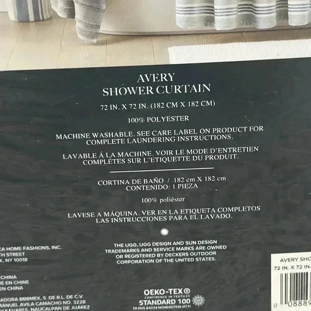 Ugg Avery Shower Curtain- Rare to find